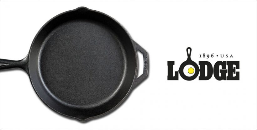 Lodge Pre-Seasoned Cast-Iron Skillet