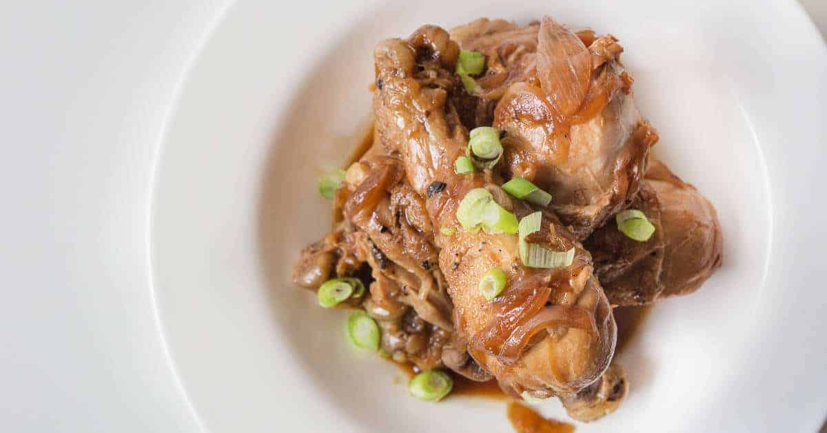 Pressure Cooker Chicken Adobo Tested by Amy + Jacky