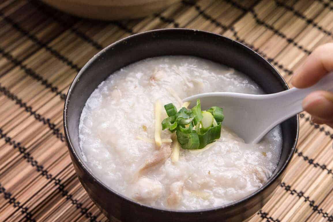 Instant Pot Chicken Congee Tested by Amy + Jacky