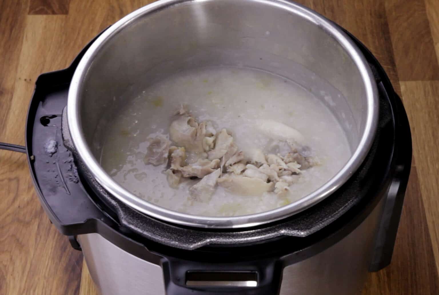 Instant Pot Chicken Congee Tested by Amy + Jacky