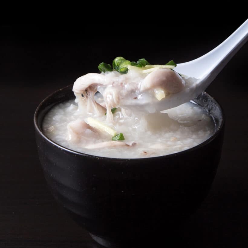 Instant Pot Chicken Congee Tested By Amy Jacky