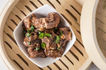 5 mins prep to make this popular dim sum pressure cooker spare ribs with black bean sauce. Tender, moist, and juicy pork spare ribs is perfect over rice.