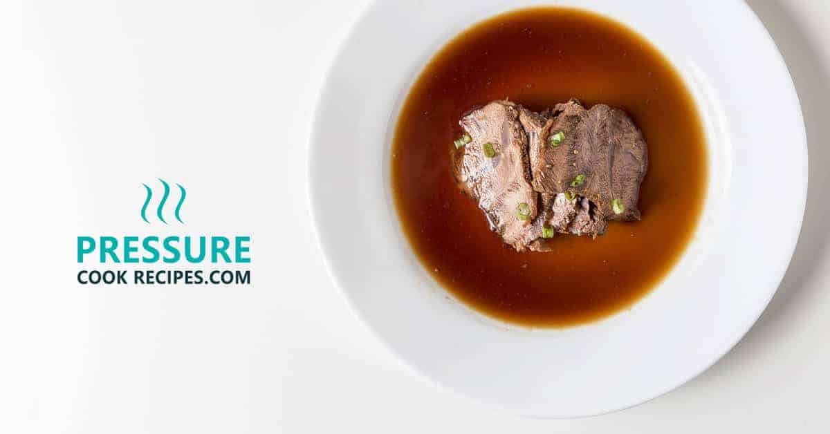 Pressure Cooker Chinese Braised Beef Shank Tested by Amy + Jacky