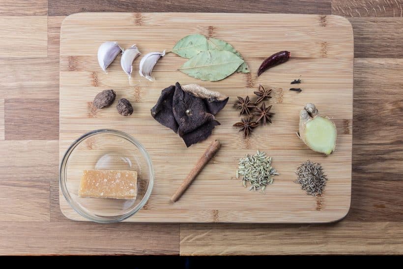 Chinese Master Stock Recipe Ingredients 滷水汁