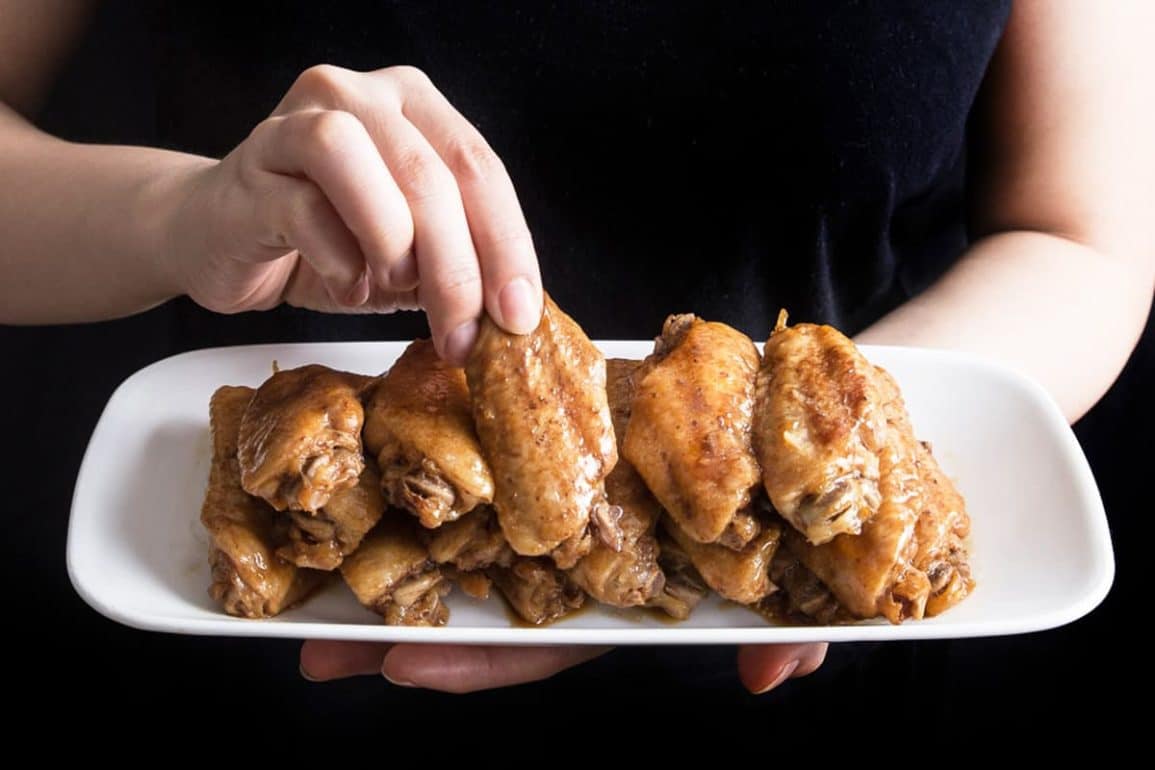 Instant Pot Honey Garlic Chicken Wings Amy + Jacky