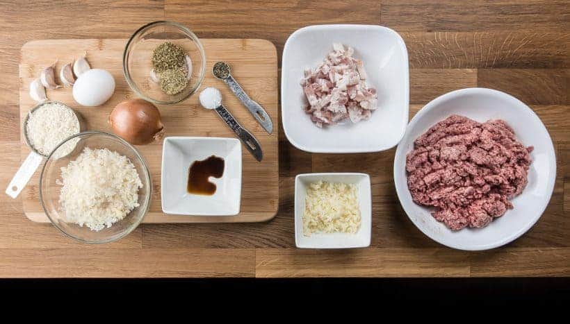Instant Pot Meatballs Recipe (Pressure Cooker Meatballs) Ingredients