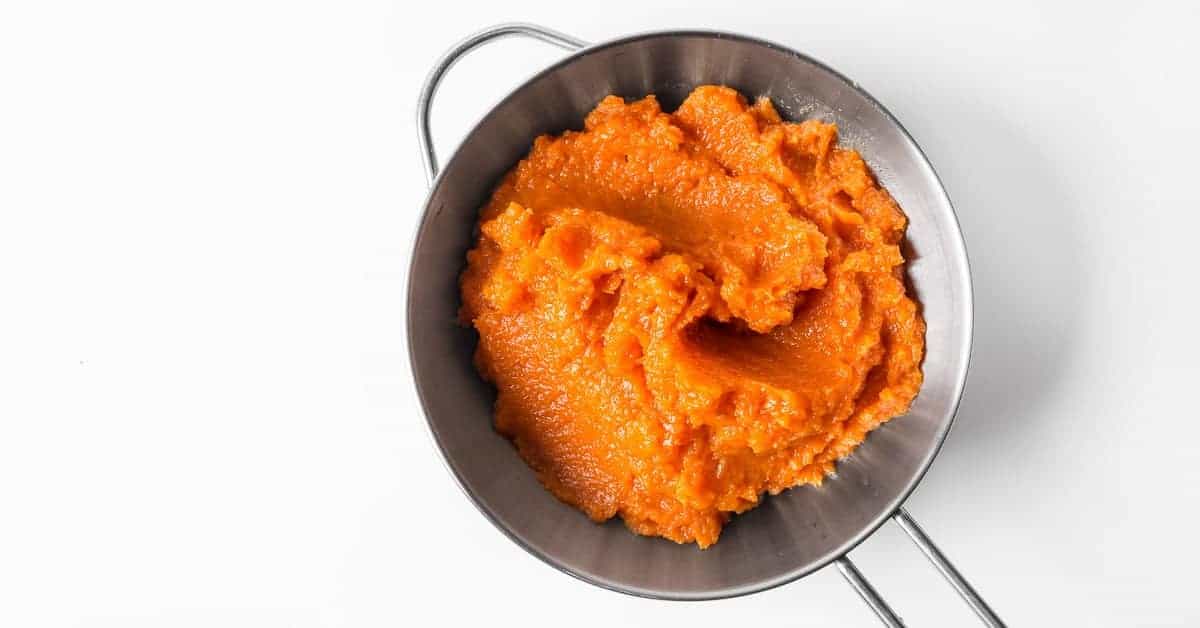 Sweet Instant Pot Carrot Puree Tested by Amy + Jacky