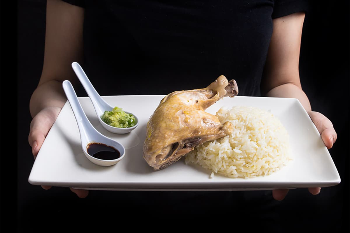 Hainanese Chicken Rice in Pressure Cooker Recipe