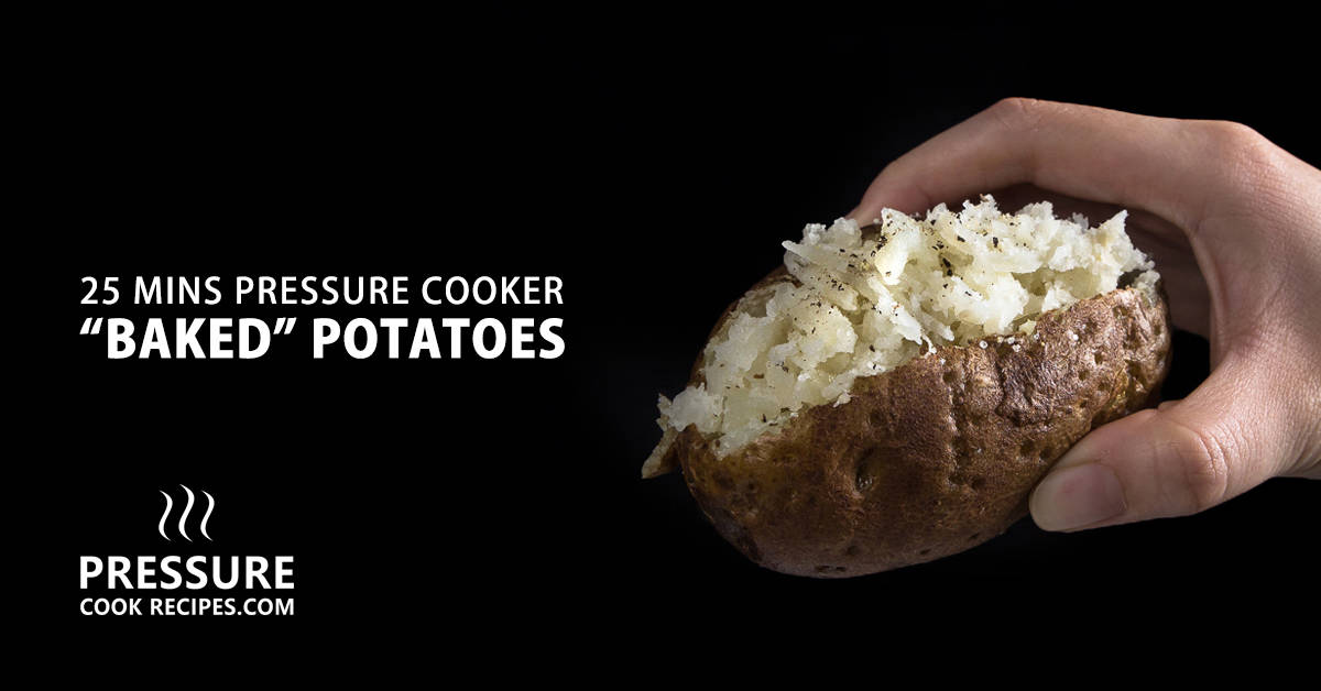 Pressure Cooker Potatoes Recipe (Instant Pot Potatoes)