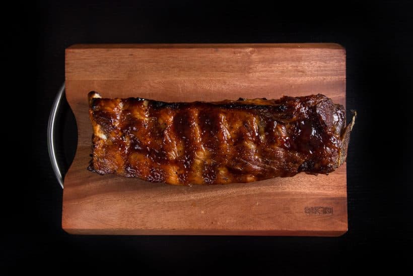 Make this no fuss 4 ingredients Easy BBQ Instant Pot Ribs in 40 mins! Brushed with your favorite sweet & smoky BBQ sauce, these tender baby back ribs are finger lickin' good. Perfect weeknight meal, last minute dinners, or cook them for your next BBQ. :D