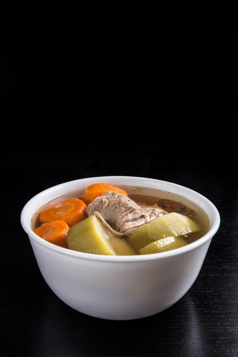 Pork Shank Carrots Soup Instant Pot