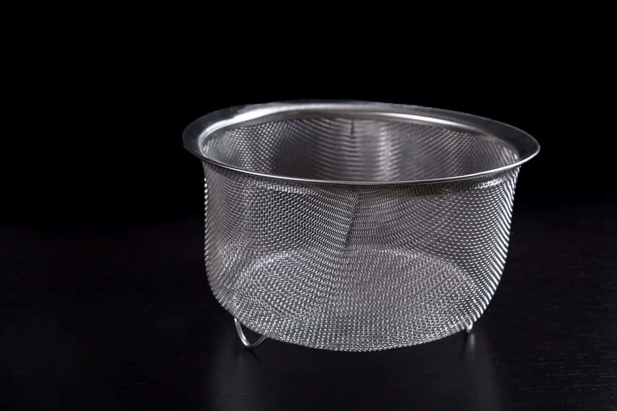 Instant Pot Accessories: Wide Rim Mesh Basket RSVP Endurance Stainless Steel Wide Rim 8-inch Mesh Basket