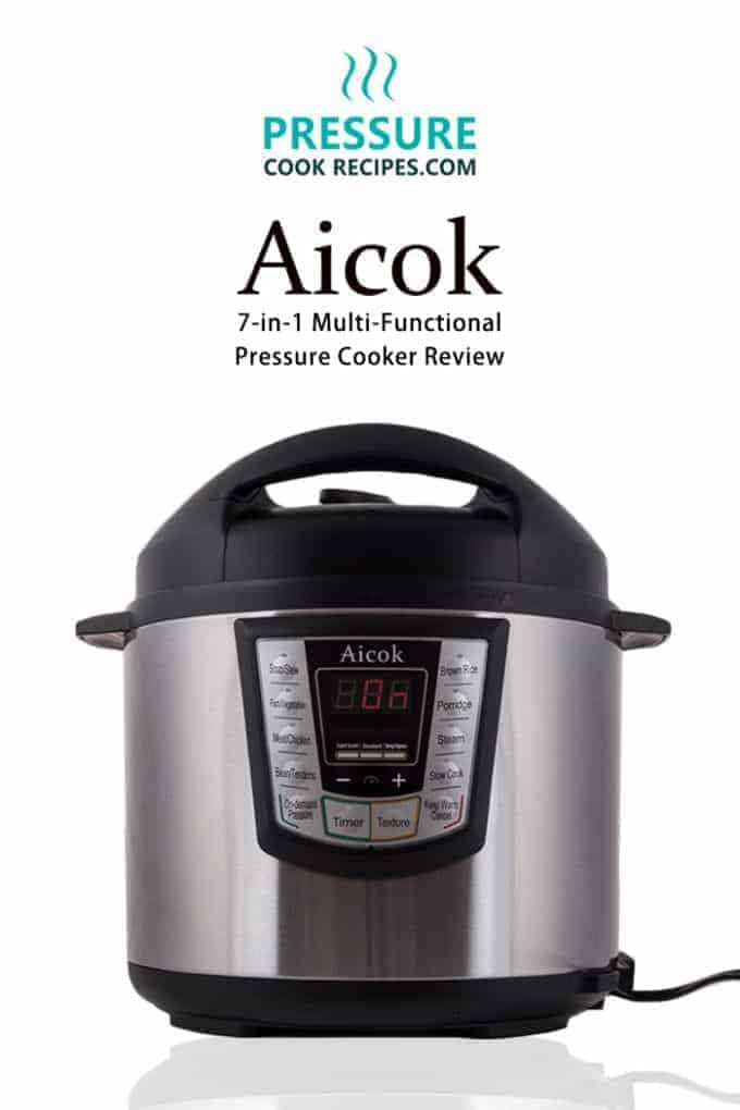 Aicok 7in1 MultiFunctional Programmable Electric Pressure Cooker