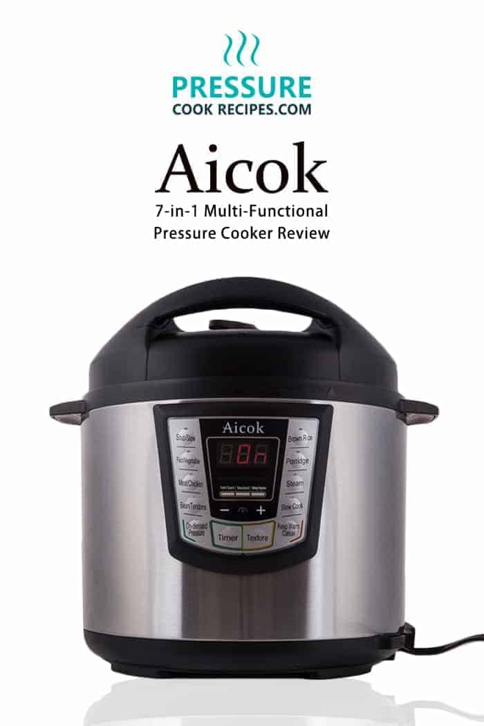 Aicok 7-in-1 Multi-Functional Programmable Electric Pressure Cooker Product Review