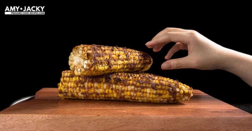 Instant Pot Corn on the Cob | Pressure Cooker Corn on the Cob | Instapot Corn on the Cob | Instant Pot Taiwanese Corn | Taiwanese Street Food | Night Market | Taiwanese Snack | Instant Pot Vegetarian #instantpot #recipes #pressurecooker #easy #summer #vegetables