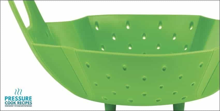 Instant Pot Accessories: Silicone Steamer Basket OXO Good Grips Silicone Steamer, Green
