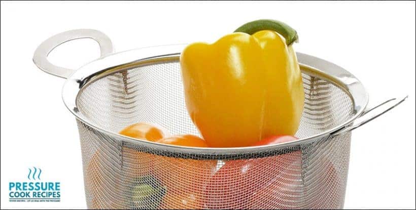 Wide Rim Mesh Basket