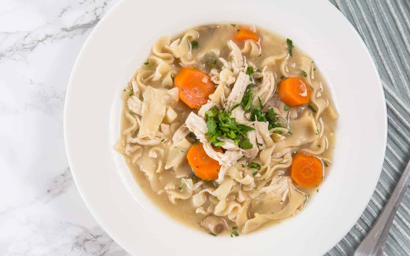 Instant Pot Chicken Noodle Soup (Easy!) Tested by Amy + Jacky