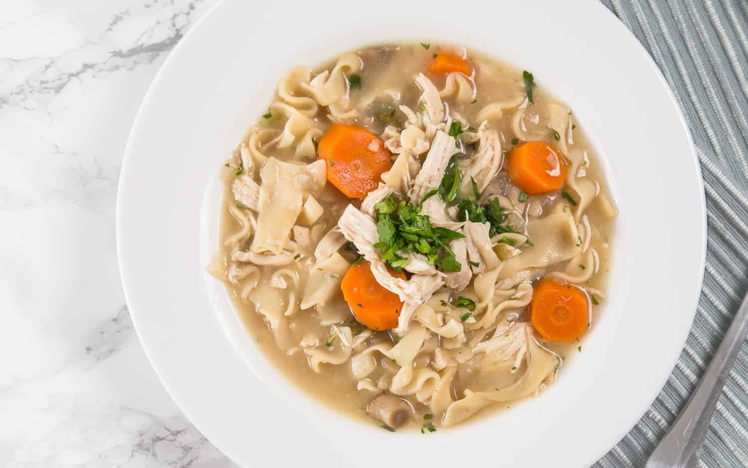 Instant Pot Chicken Noodle Soup (Easy!) Tested by Amy + Jacky