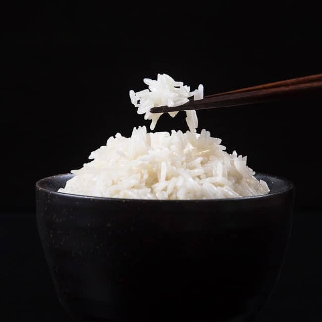 Easy Instant Pot Coconut Rice Recipe with sweet aroma & creamy flavors. Perfect pressure cooker side dish to spicy, bold Asian food.