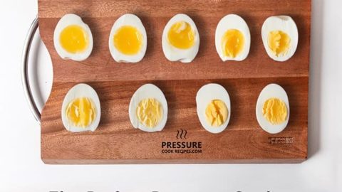 Perfect Pressure Cooker Soft Medium Hard Boiled Eggs Guide