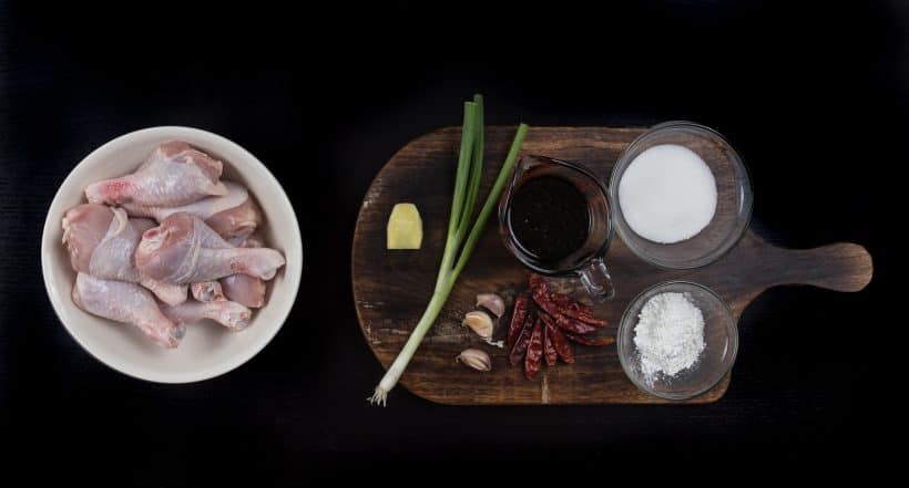 Easy General Tso’s Style Instant Pot Shredded Chicken Recipe Ingredients