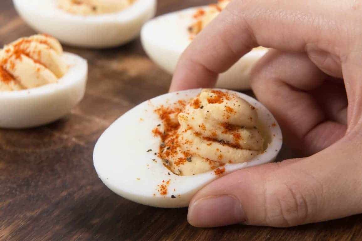 Instant Pot Deviled Eggs Tested by Amy + Jacky