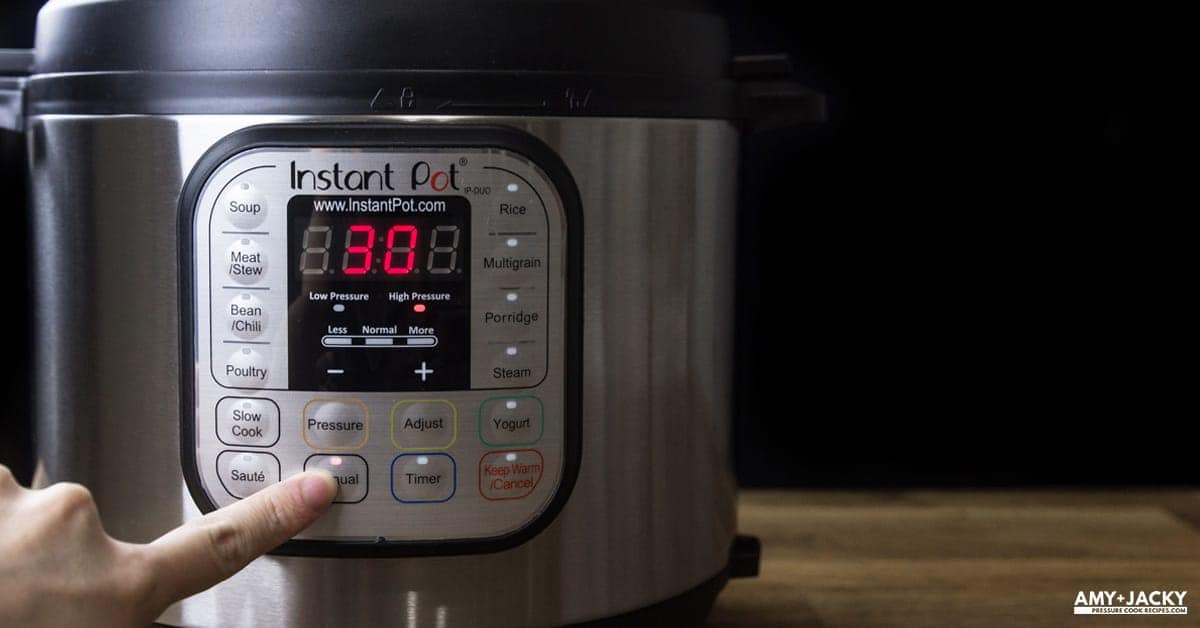 What is the maximum cook time for Manual program on Instant Pot Duo Plus?