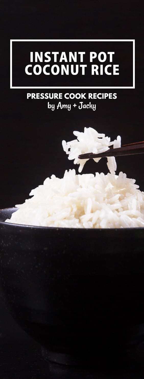 instant pot coconut rice | coconut rice in instant pot | instapot coconut rice | coconut milk rice instant pot | coconut rice | coconut rice recipe | how to make coconut rice | coconut rice jasmine | thai recipes #AmyJacky #InstantPot #PressureCooker #recipe #side #rice #asian