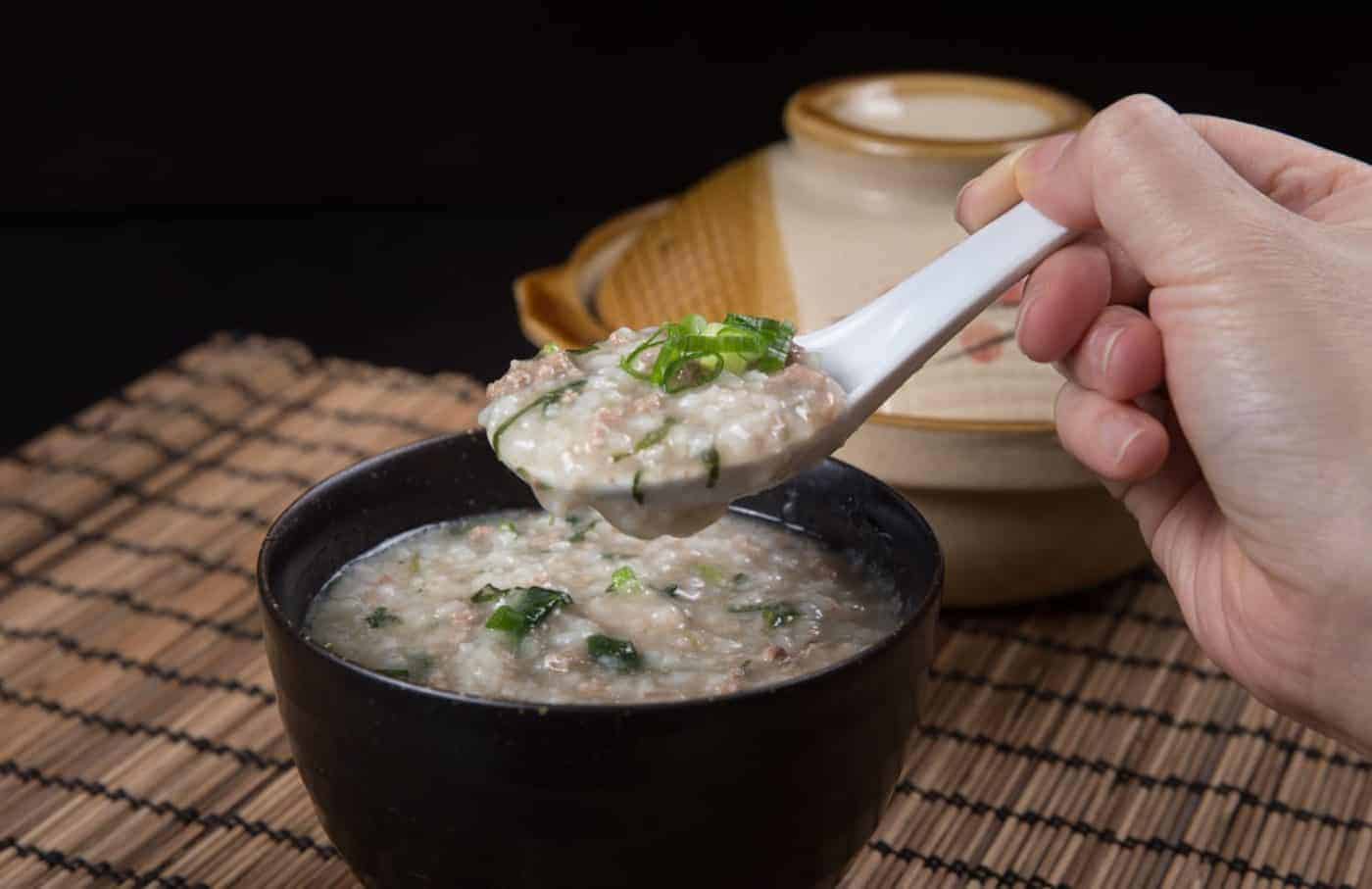 Instant Pot Congee with Minced Beef Tested by Amy + Jacky