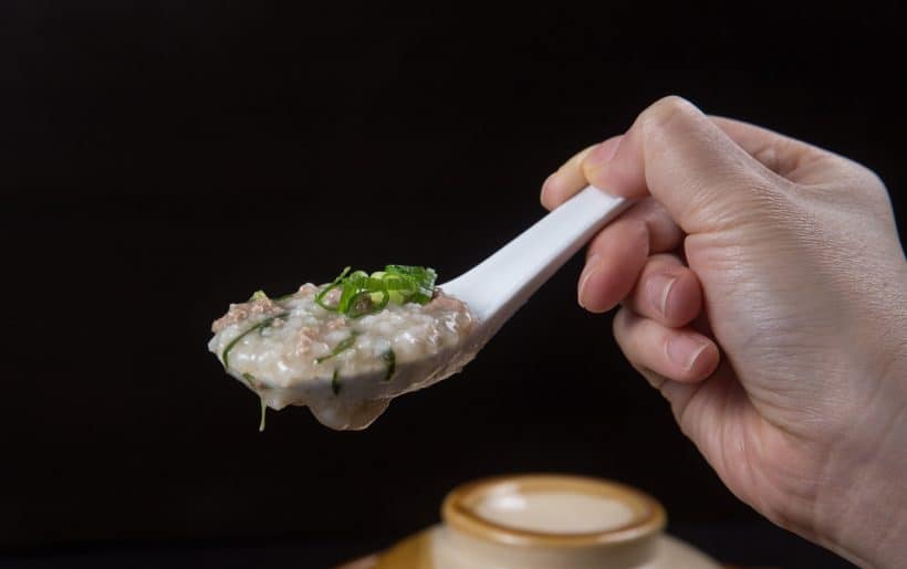 Instant Pot Congee with Minced Beef Tested by Amy + Jacky