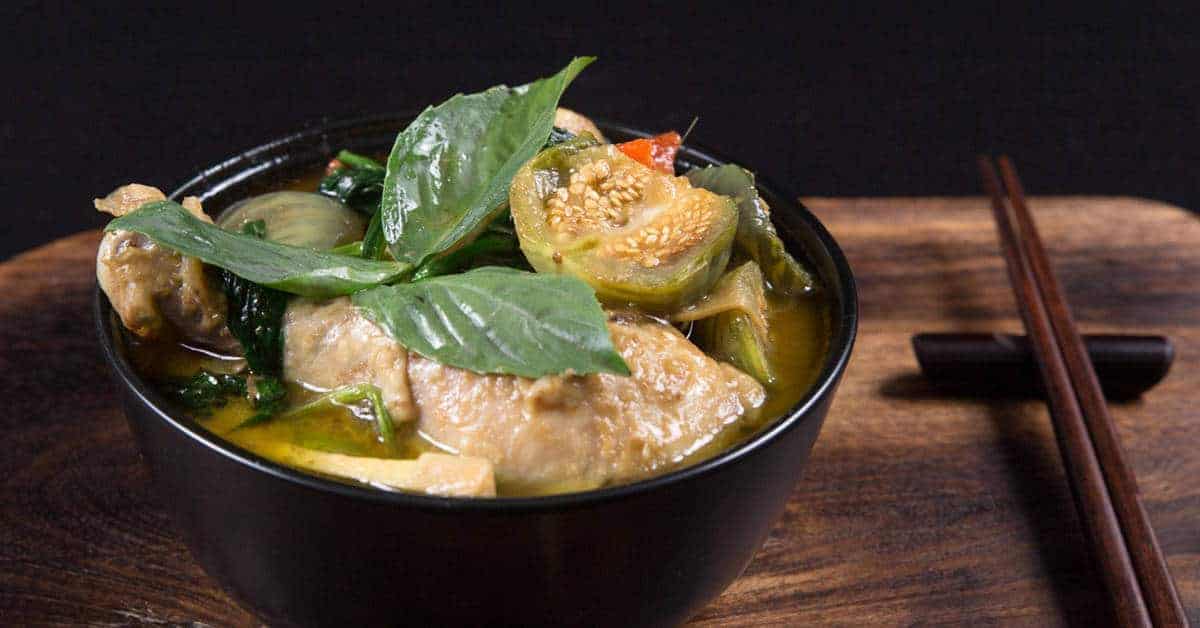 Instant Pot Thai Green Curry Chicken 