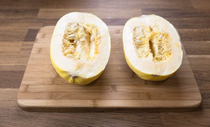 How to Cut Spaghetti Squash