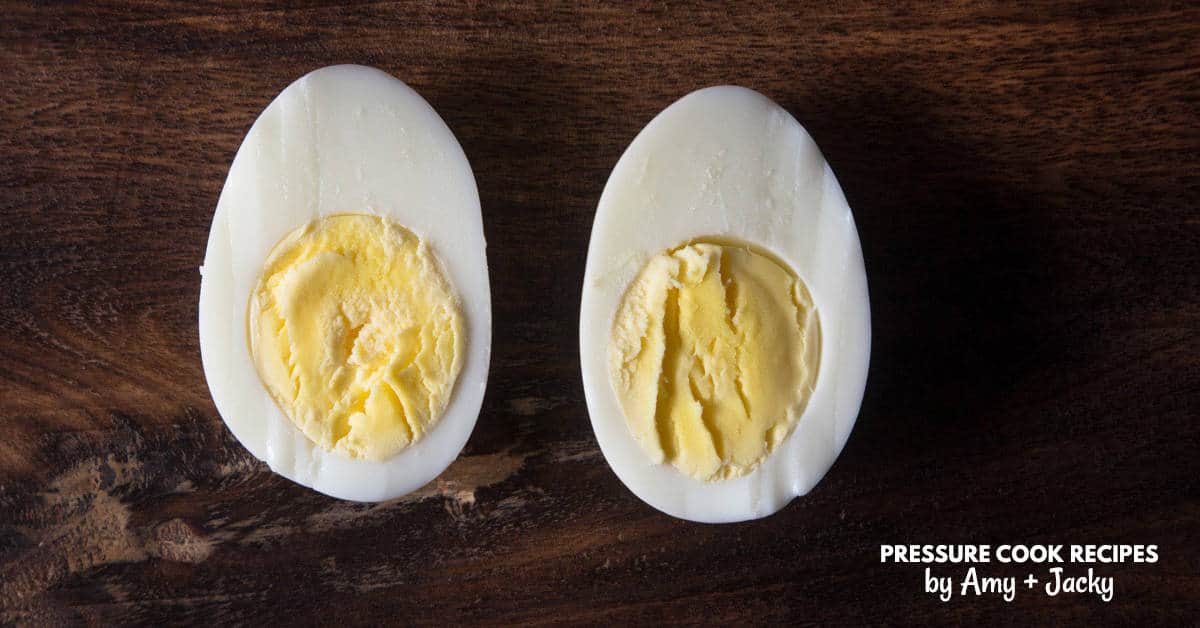 Perfect instant pot hard boiled eggs tested by amy jacky