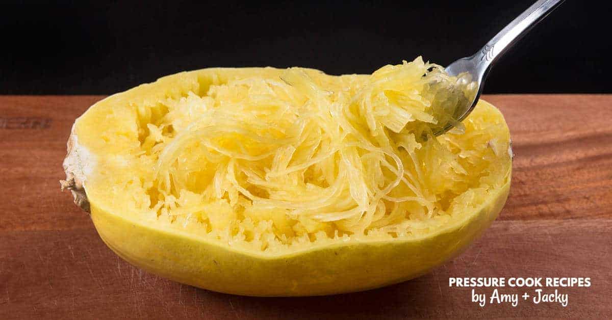 Instant Pot Spaghetti Squash Tested by Amy + Jacky