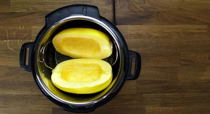 Cooking spaghetti squash in Instant Pot