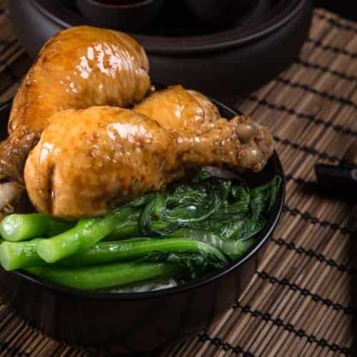 instant pot chicken quarters and rice