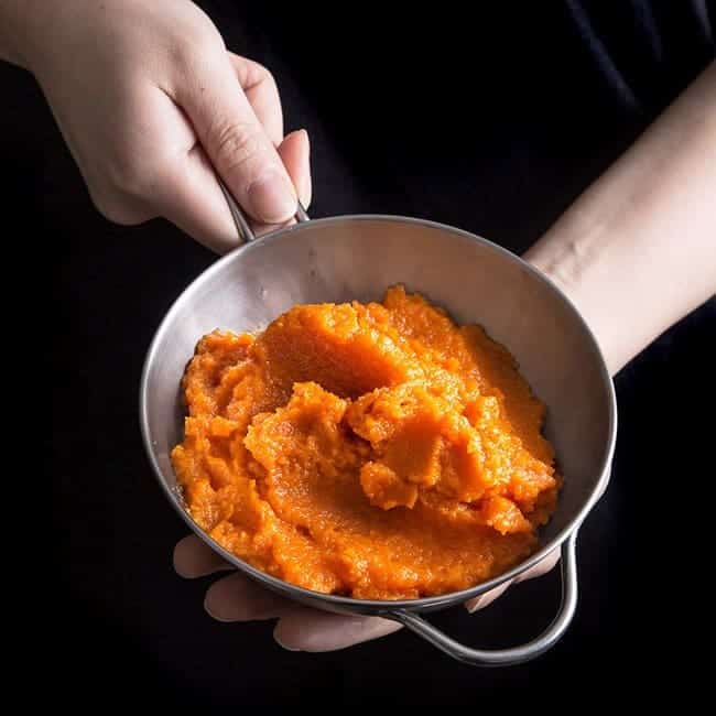 Instant Pot Thanksgiving Recipes: Instant Pot Carrot Puree (Pressure Cooker Carrot Puree)