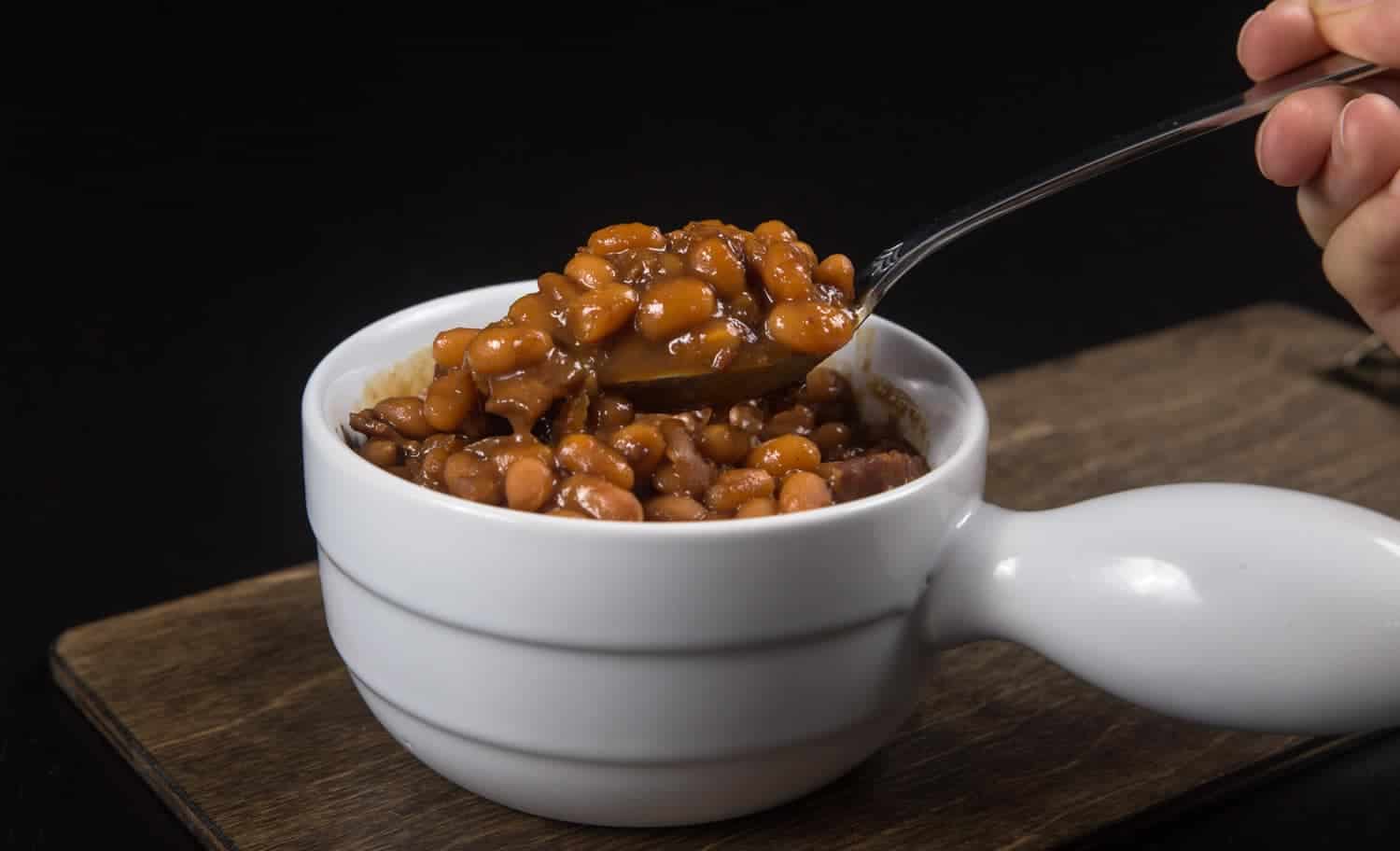 Make Smokey Instant Pot Baked Beans Recipe (Pressure Cooker Baked Beans) Homemade Baked Beans from Scratch in deliciously thick sticky sauce. Perfect for your next BBQ, picnics, potlucks, or dinners.