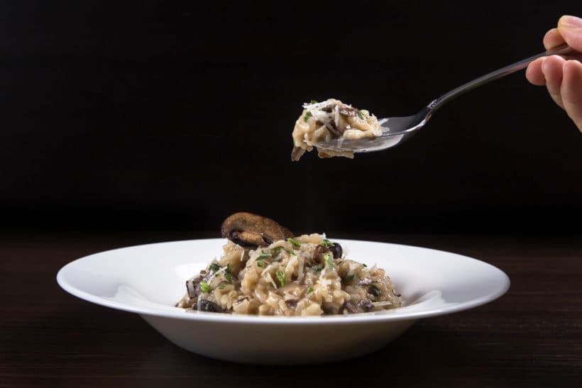 Instant Pot Mushroom Risotto Tested by Amy + Jacky