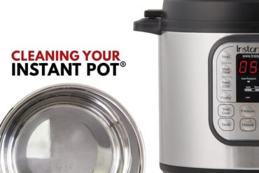 Instant Pot Cleaning Step-by-Step guide: Tips on How to Clean Instant Pot Pressure Cooker, Removing Sealing Ring Odor, Cleaning the stained liner, and more.