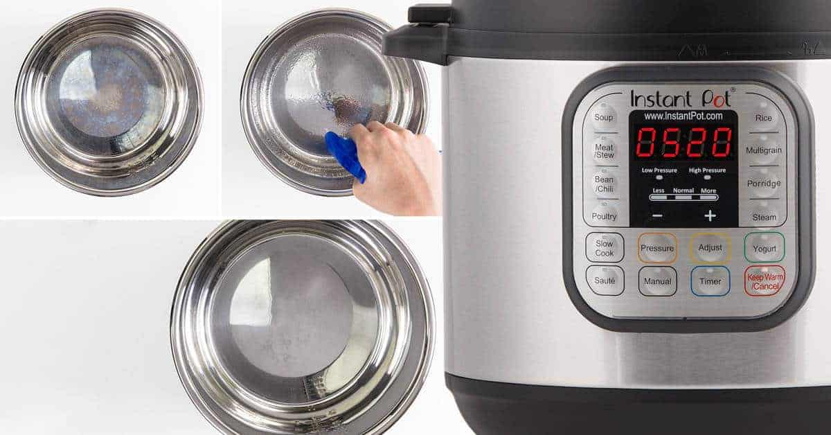 4 Steps to Cleaning Instant Pot (Photo Guide with Tips) Amy + Jacky