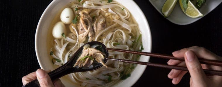 Instant Pot Pho Ga Recipe (Pressure Cooker Pho Ga): this fragrant Vietnamese Chicken Noodle Soup warms the heart and nourishes the soul.
