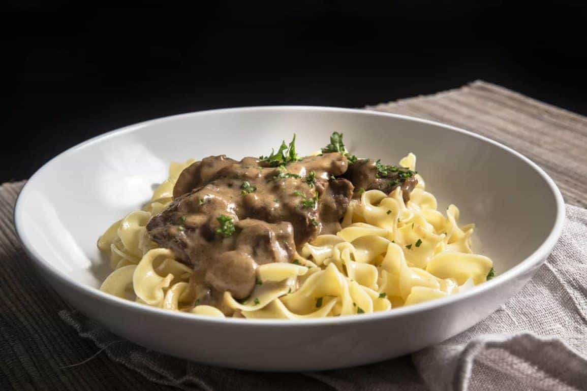 Instant Pot Beef Stroganoff Tested by Amy + Jacky
