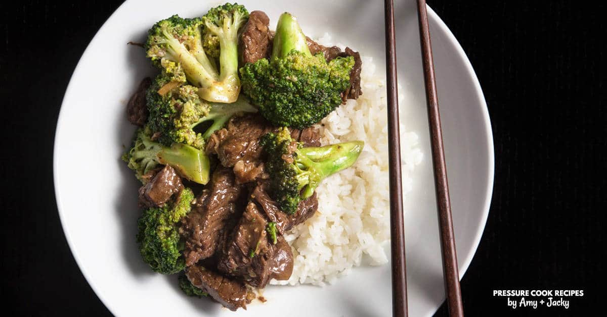 Instant Pot Beef and Broccoli Tested by Amy + Jacky