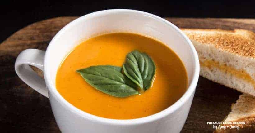 Instant Pot Tomato Soup | Pressure Cooker Tomato Soup | Instant Pot Soup | Pressure Cooker Soup