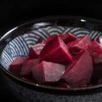 Make Instant Pot Beets Recipe (Pressure Cooker Beets): super easy to make for salads, soups, pickled snacks, desserts, puree, smoothies. Gluten-free, paleo, whole food, vegetarian, vegan.