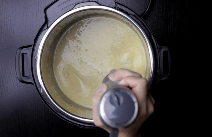 Instant Pot Broccoli Cheese Soup Amy + Jacky