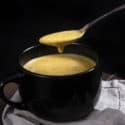 How to make Instant Pot Broccoli Cheese Soup Recipe (Pressure Cooker Broccoli Cheese Soup): kid-friendly vegetarian Broccoli Cheddar Soup great for easy weeknight meals with grilled cheese.
