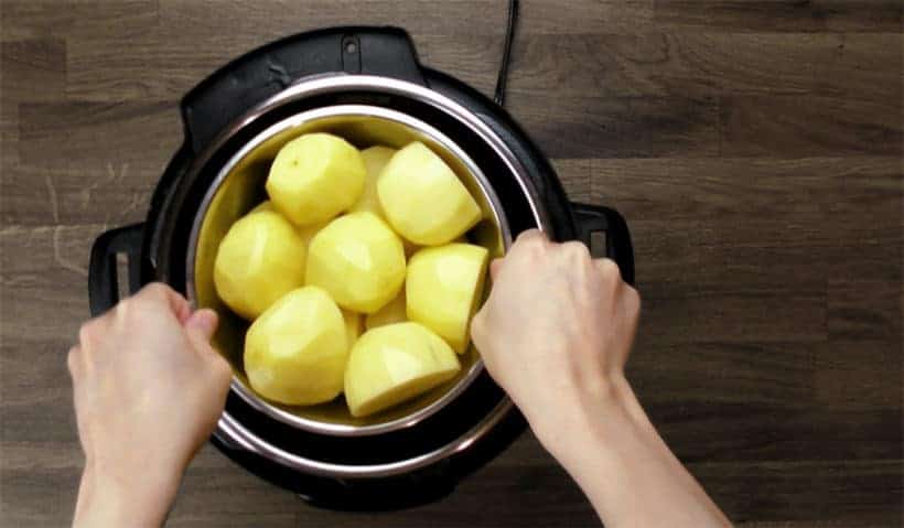 pot-in-pot potatoes